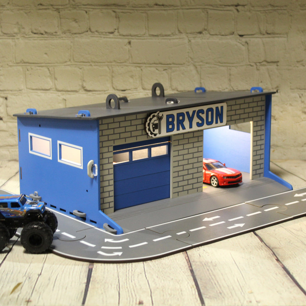 Toy garage, Toddler gift, Learning toys, Wooden play house, Toy car display, Nursery decor, Montessori toys, Gifts for boys, Handmade toys