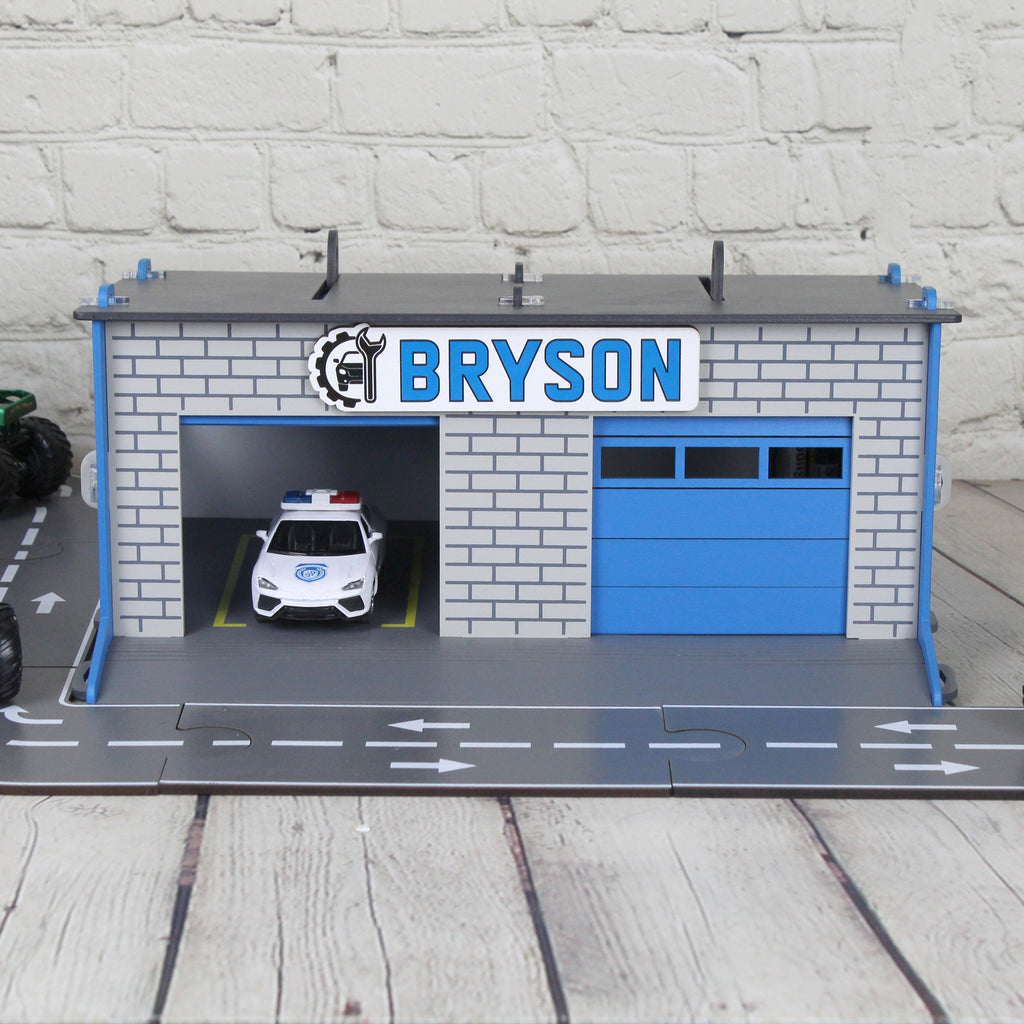 Toy garage, Toddler gift, Learning toys, Wooden play house, Toy car display, Nursery decor, Montessori toys, Gifts for boys, Handmade toys