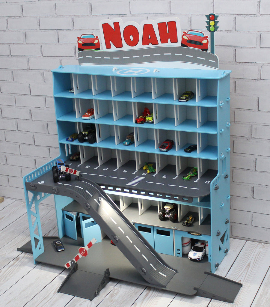 Best Birthday Gifts for Toddler Boys Who Love Cars, Little Boy Birthday Gift Ideas 2023, Boy Car Toy Car Garage Storage Display Shelf Wood