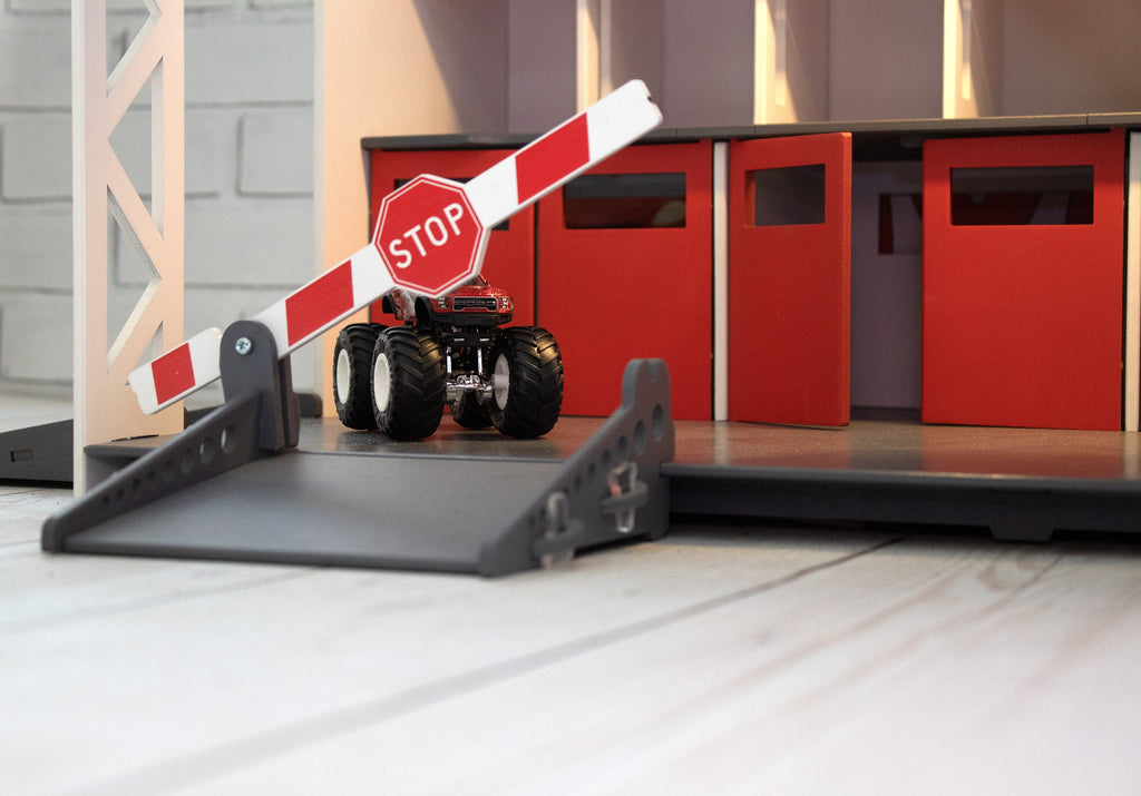 Toy Car Garage • Toy Car Storage • Toddler Boy 3 4 5 yo Gift • Wooden Toy Garage • Personalized