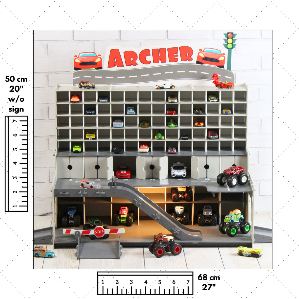 suitable for popular tiny die cast toy cars and 1:64 scale monster trucks