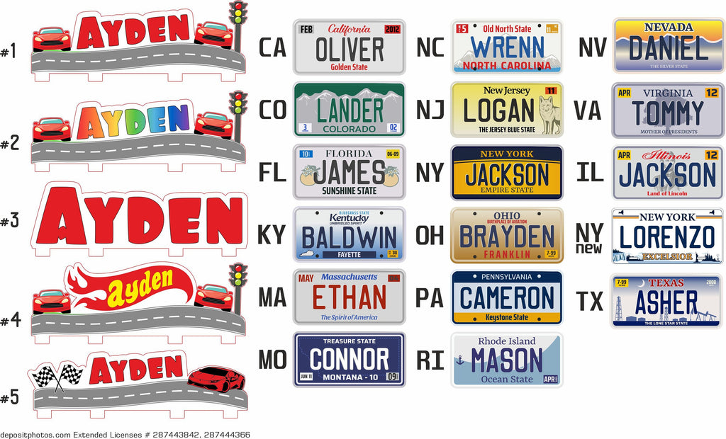 Personalized Wooden Toy Car Storage Garage - Perfect Christmas Gift for Toddler Boys Aged 2-5