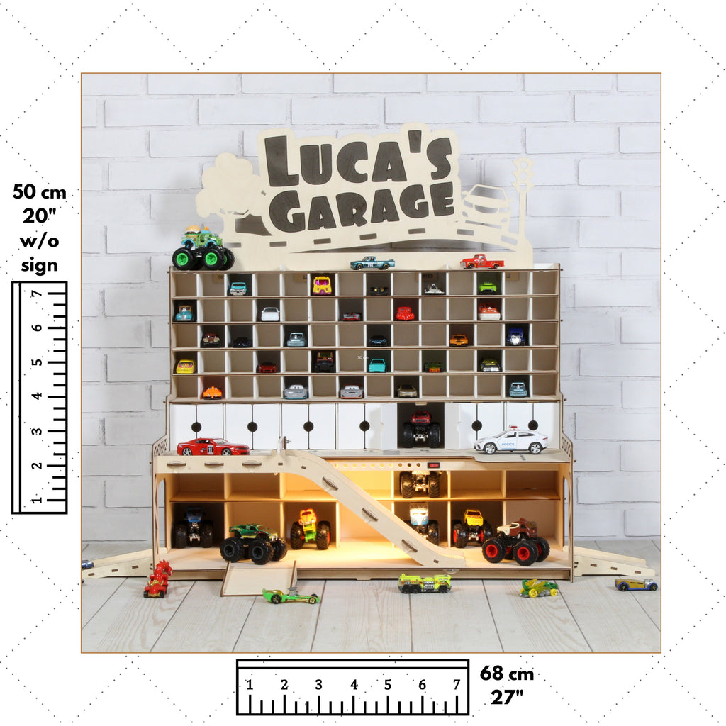 Toy car collector&#39;s dream: personalized storage