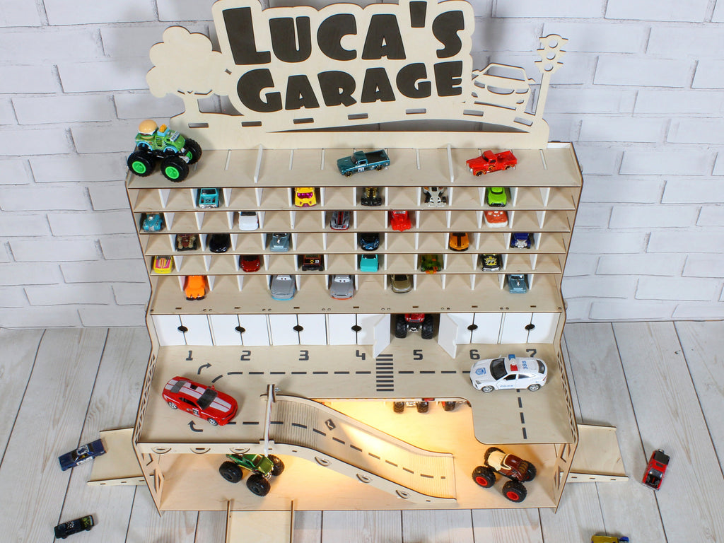 Hot wheels display: organized and accessible storage