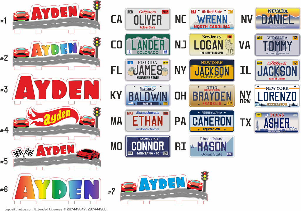 Personalized Toy Garage for 1/64 and 1/32 Scale Toy Cars, Toddler Boy Gift with Road, Ramp, Doors, Gates, Markings, and Car Wash